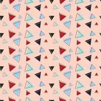 minimal triangle pattern design for decorating, wallpaper, wrapping paper, fabric, backdrop and etc. vector