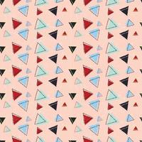 minimal triangle pattern design for decorating, wallpaper, wrapping paper, fabric, backdrop and etc. vector