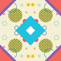 Memphis pattern design for decorating, wallpaper, wrapping paper, fabric, backdrop and etc. vector