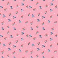 Flower pattern pinky pastel design for decorating, wallpaper, wrapping paper, fabric, backdrop and etc. vector