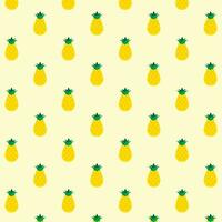 pineapple pattern background pattern For screening on various materials such as bags, handkerchiefs, mobile phone cases, glass, etc. vector