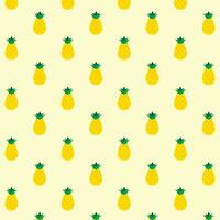 pineapple pattern background pattern For screening on various materials such as bags, handkerchiefs, mobile phone cases, glass, etc. vector