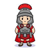 cute roman legion vector