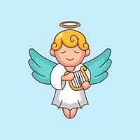 Christmas Angel mascot