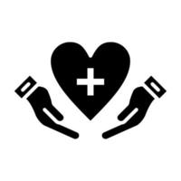 Care Glyph Icon vector