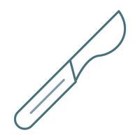 Scalpel Line Two Color Icon vector