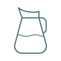 Decanter Line Two Color Icon vector