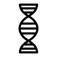 DNA Glyph Icon vector