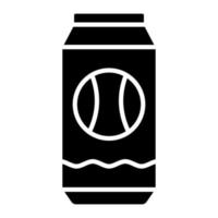 Soda Can Glyph Icon vector