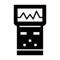 Analyzer Glyph Icon vector
