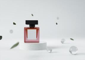 vector perfume alta costura ilustración belleza elegante líquido aromaterapia perfume cosmético foto