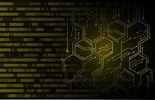 cyber circuit future technology concept background vector