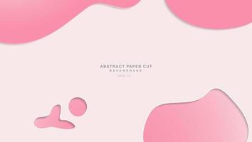 modern papercut background vector