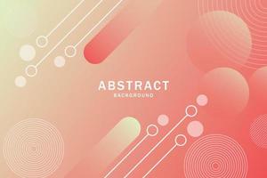 Abstract orange background with circles. Templates for your beautiful background. vector