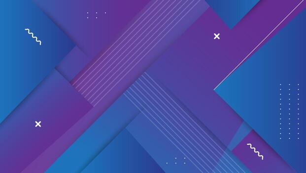 Abstract gradient geometric shapes background. vector