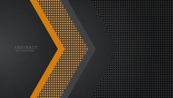 Golden Arrow vector overlap layer background