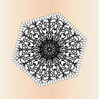 India Mandala Pattern Background vector