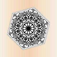 India Mandala Pattern Background vector