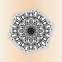 India Mandala Pattern Background vector