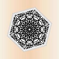 India Mandala Pattern Background vector