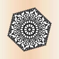 India Mandala Pattern Background vector