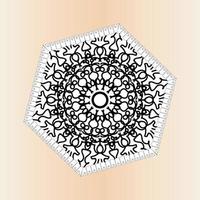 India Mandala Pattern Background vector