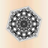 India Mandala Pattern Background vector