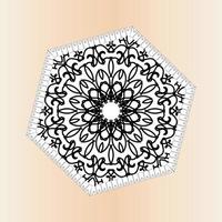 India Mandala Pattern Background vector