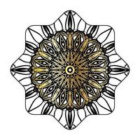 beautiful mandala in the stars. vector