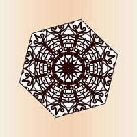 India Mandala Pattern Background vector
