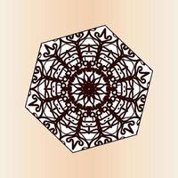 India Mandala Pattern Background vector