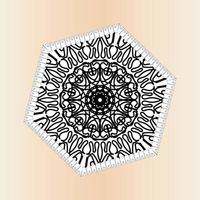 India Mandala Pattern Background vector