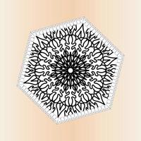 India Mandala Pattern Background vector