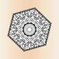 India Mandala Pattern Background vector