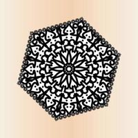 India Mandala Pattern Background vector