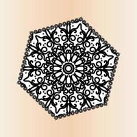 India Mandala Pattern Background vector