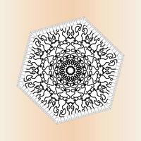 India Mandala Pattern Background vector