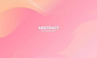 Abstract Pink Fluid Wave Background vector