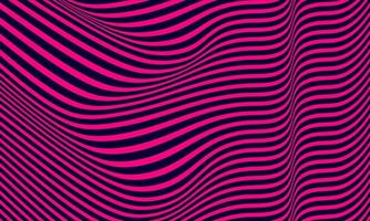 Abstract stripe background in purple and blue with wavy lines pattern. vector