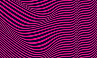 Abstract stripe background in purple and blue with wavy lines pattern. vector