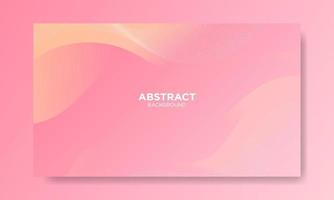 Abstract Pink Fluid Wave Background vector