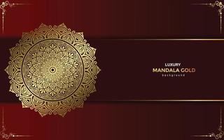 Mandala template with elegant, classic elements. Great for invitation, flyer, menu, brochure, background vector