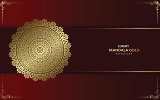 Luxury ornamental mandala background with arabic islamic east pattern style vector