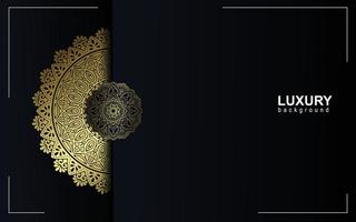 Luxury ornamental mandala background with arabic islamic east pattern style vector