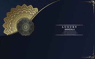 Mandala template with elegant, classic elements. Great for invitation, flyer, menu, brochure, background vector