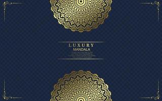 Mandala template with elegant, classic elements. Great for invitation, flyer, menu, brochure, background vector