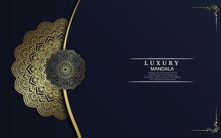 Luxury mandala background with golden arabesque pattern Arabic Islamic east style. Ramadan Style Decorative mandala. Mandala for print, poster, cover, brochure, flyer, banner vector