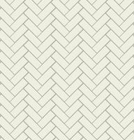 Subway tile pattern. Metro white ceramic bricks background. Vector realistic illustration.