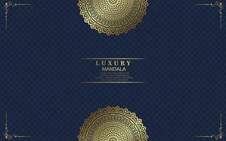 Mandala template with elegant, classic elements. Great for invitation, flyer, menu, brochure, background vector