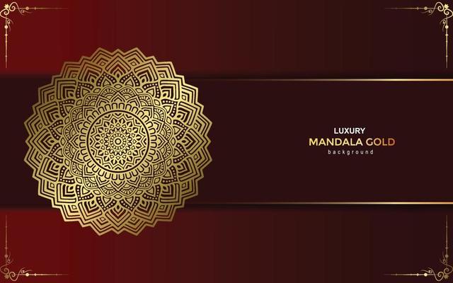 Luxury ornamental mandala background with arabic islamic east pattern style